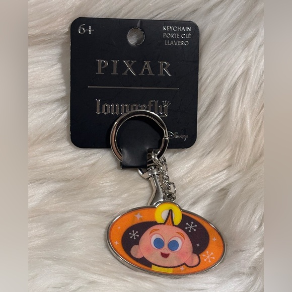Disney Accessories - Disney PIXAR The Incredibles Jack-Jack Lenticular Enamel Keychain
